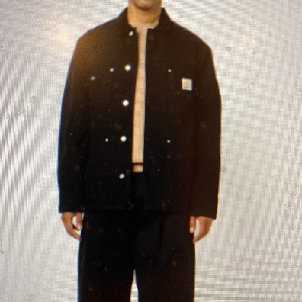 Carhartt Michigan Chore Coat - black.